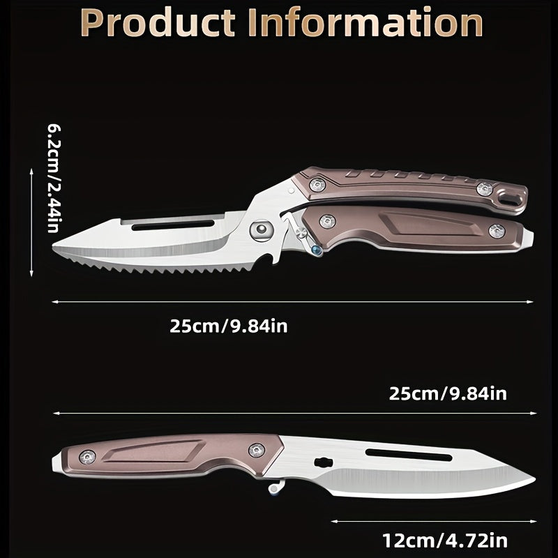 9N_Knife Multifunctional kitchen scissors outdoor camping scissors